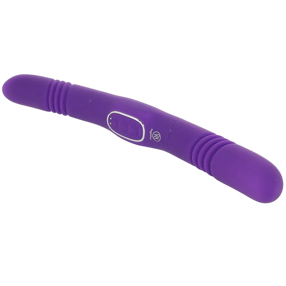 Together Double Delight Vibrating & Thrusting Dildo
