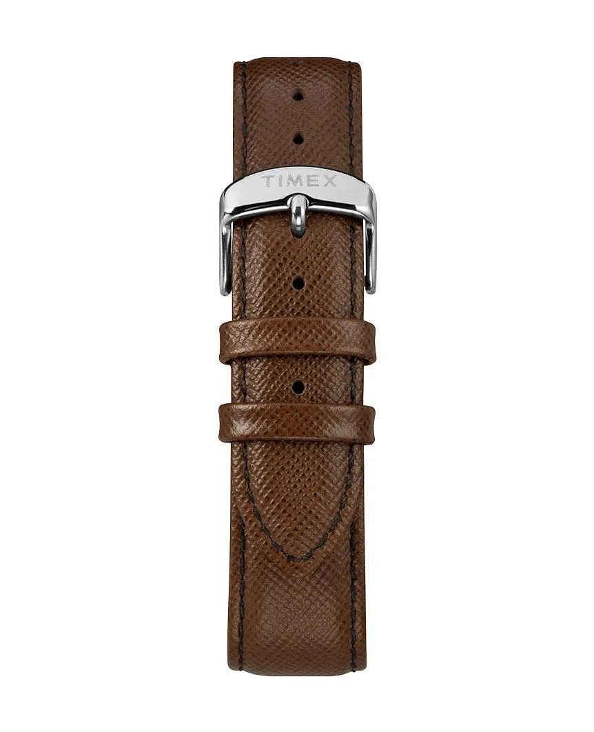 Torrington Men's Date 40mm Leather Strap Watch