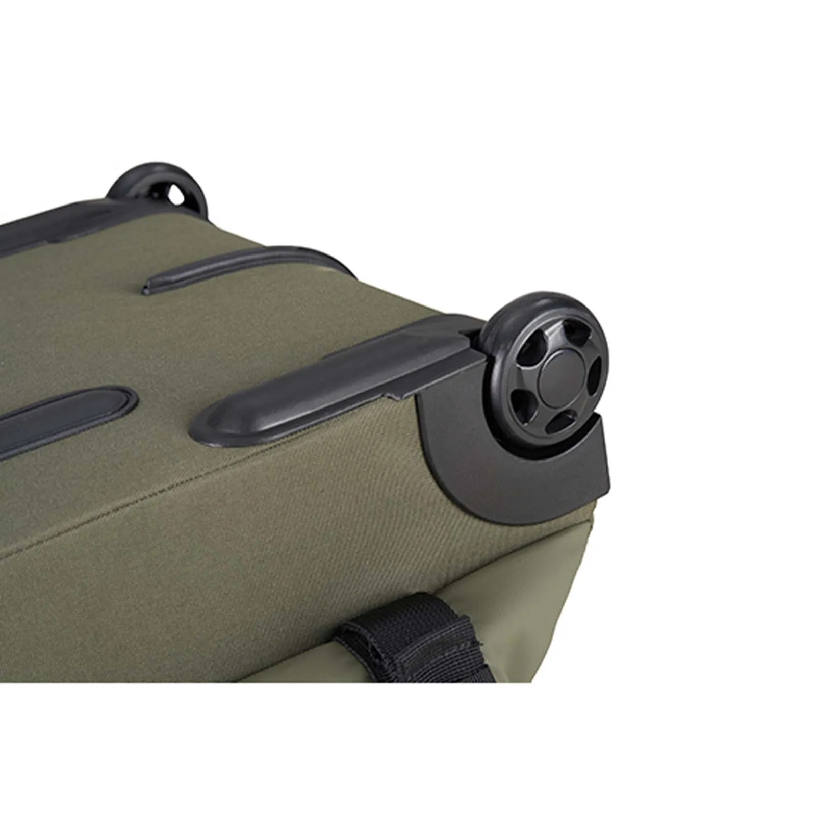 Tosca Delta Large Wheeled Duffel Bag Khaki