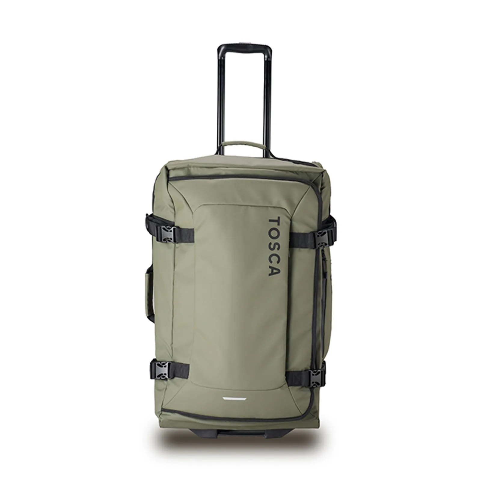 Tosca Delta Large Wheeled Duffel Bag Khaki