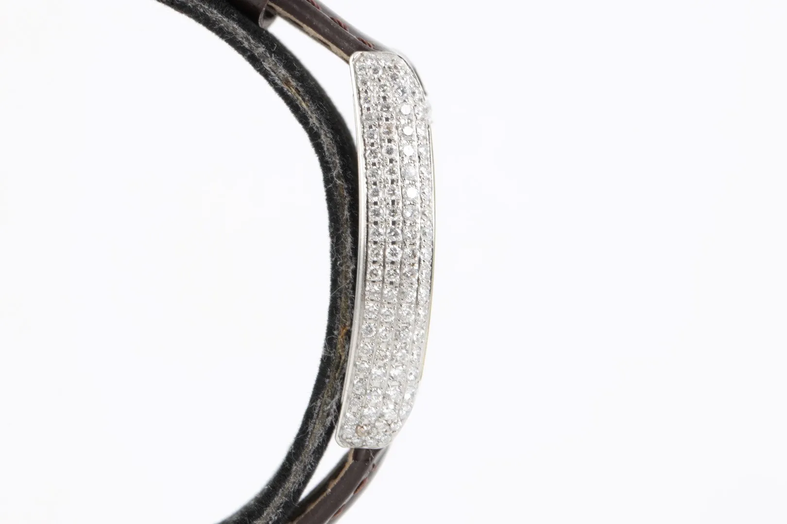 Tourneau 1063 Stainless Steel & Diamond 24mm Ladies Watch