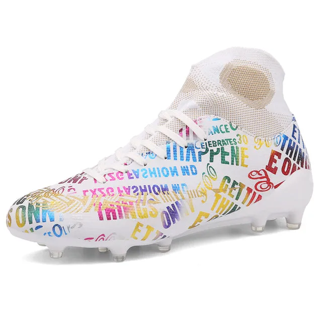 Training Soccer Shoes Waterproof Anti-slippery Wear-resistant