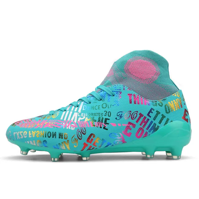 Training Soccer Shoes Waterproof Anti-slippery Wear-resistant