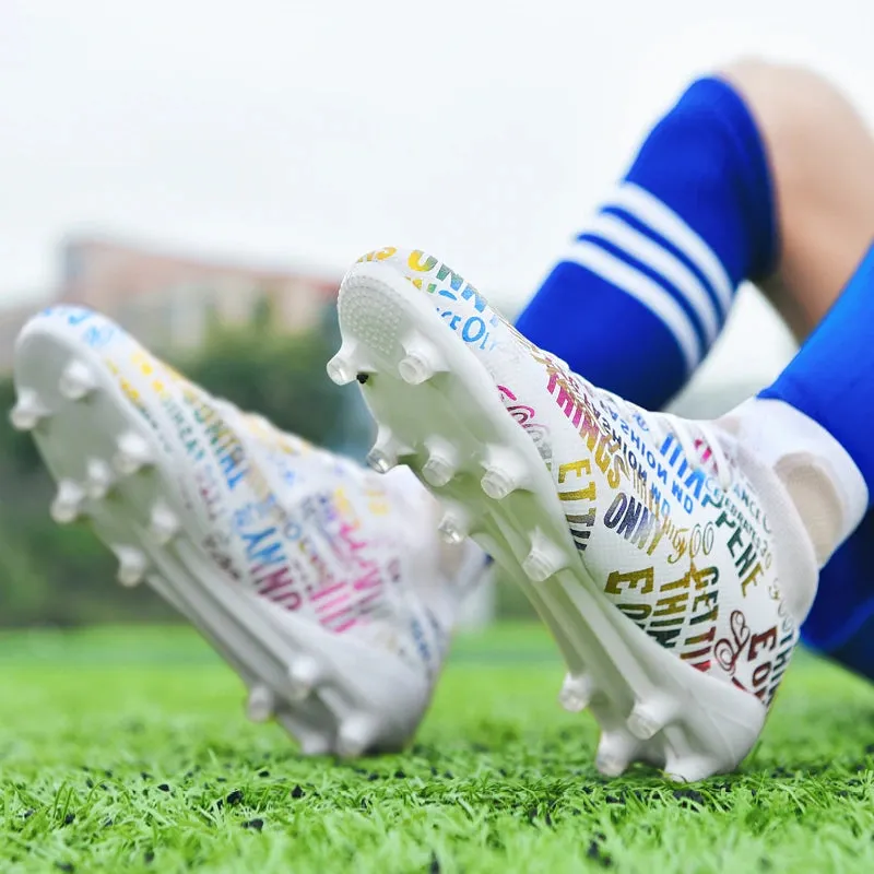 Training Soccer Shoes Waterproof Anti-slippery Wear-resistant