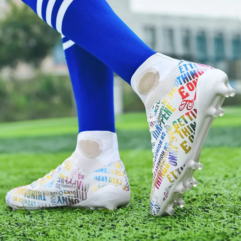 Training Soccer Shoes Waterproof Anti-slippery Wear-resistant