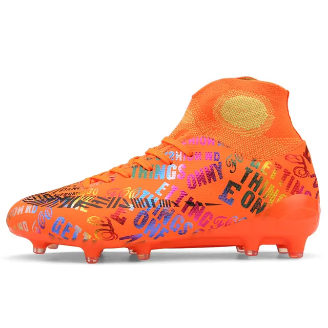 Training Soccer Shoes Waterproof Anti-slippery Wear-resistant