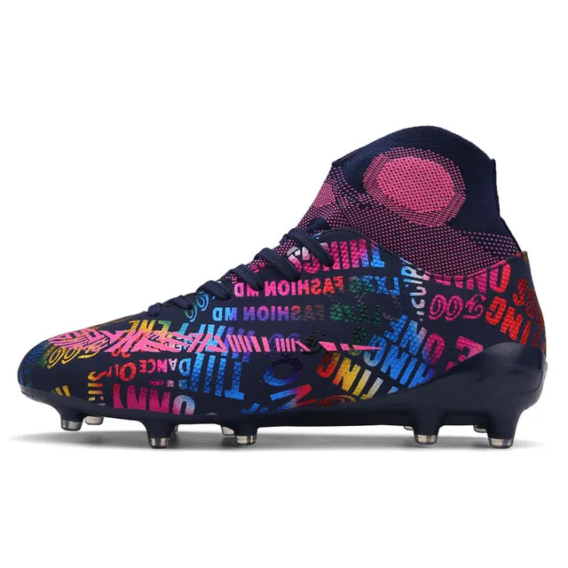 Training Soccer Shoes Waterproof Anti-slippery Wear-resistant