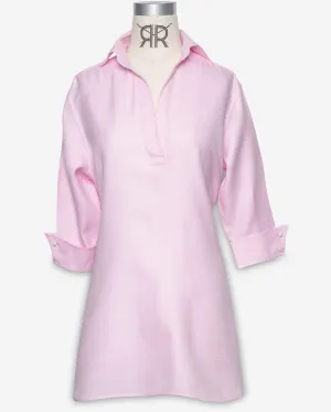 Tunic - Pink Herringbone
