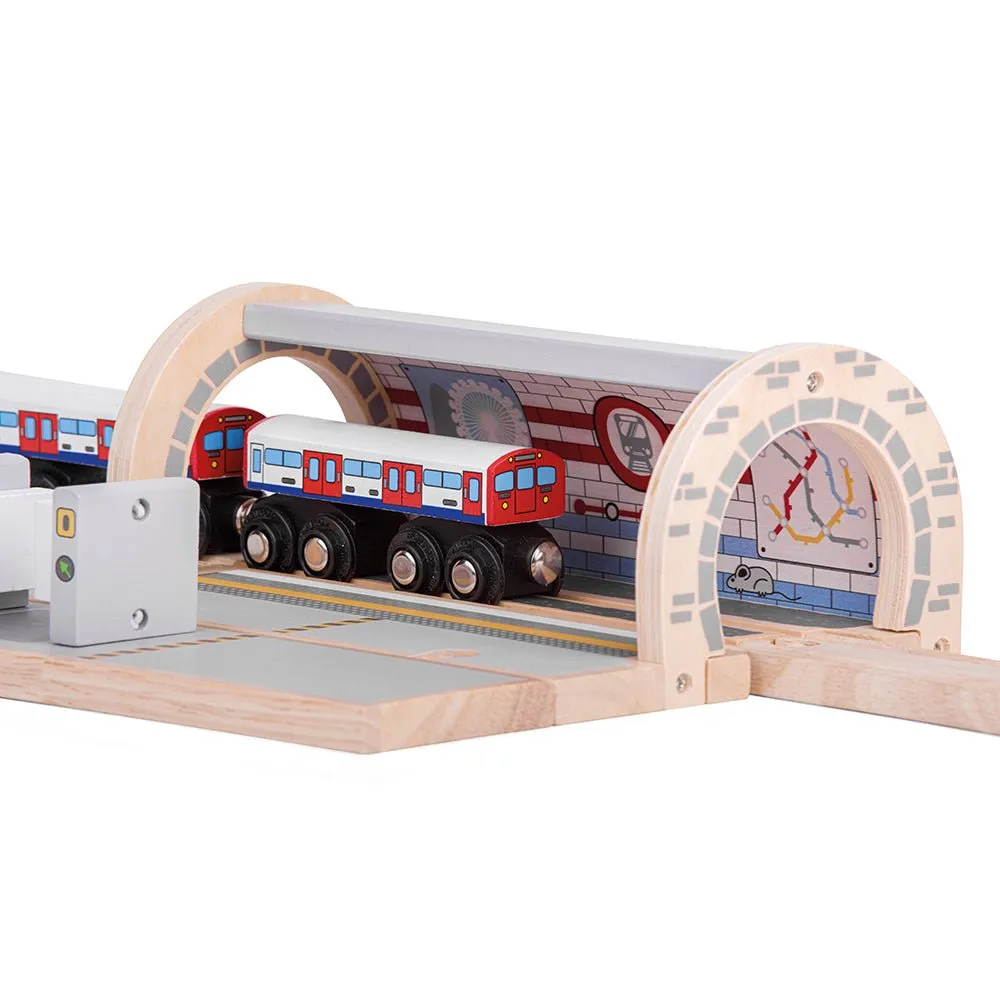 Underground Train - Wooden Toy