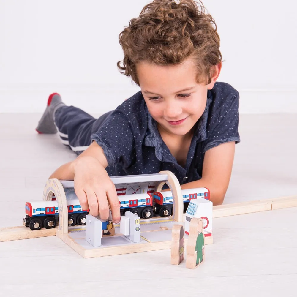 Underground Train - Wooden Toy
