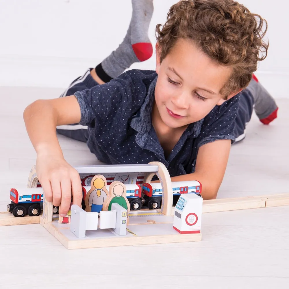 Underground Train - Wooden Toy