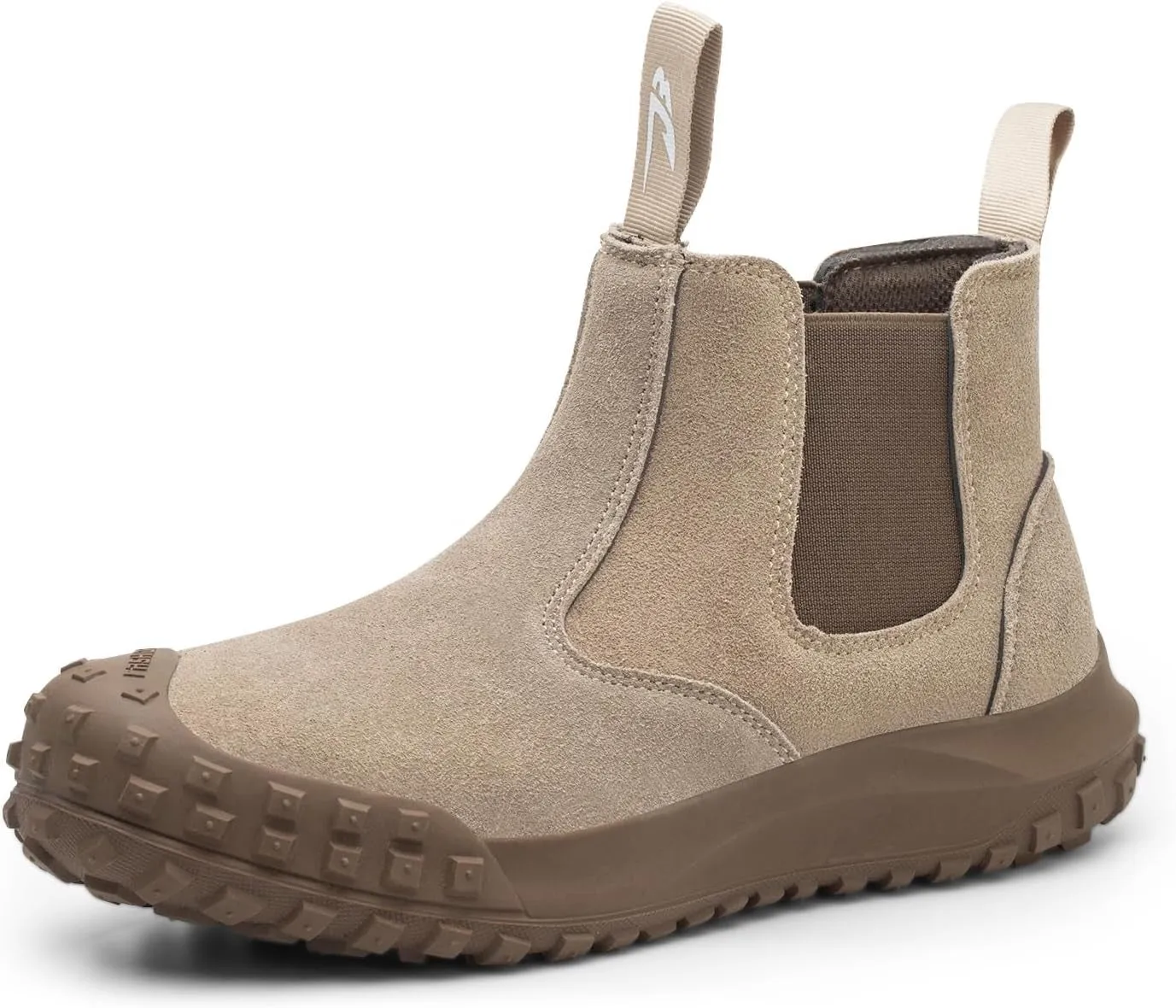 USOR Safety Boots Leather Steel Toe Cap Work Shoe for Men Women Water Resistant Lightweight Work Sneakers Comfortable Puncture Resistant Safety Shoes for Industrial Construction