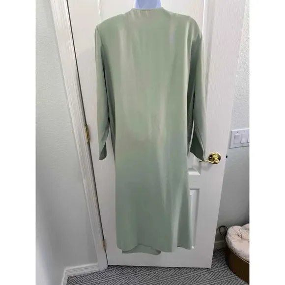 Vintage Another Thyme Midi Mixed Media Design 3 Piece Suit Womens Size P14