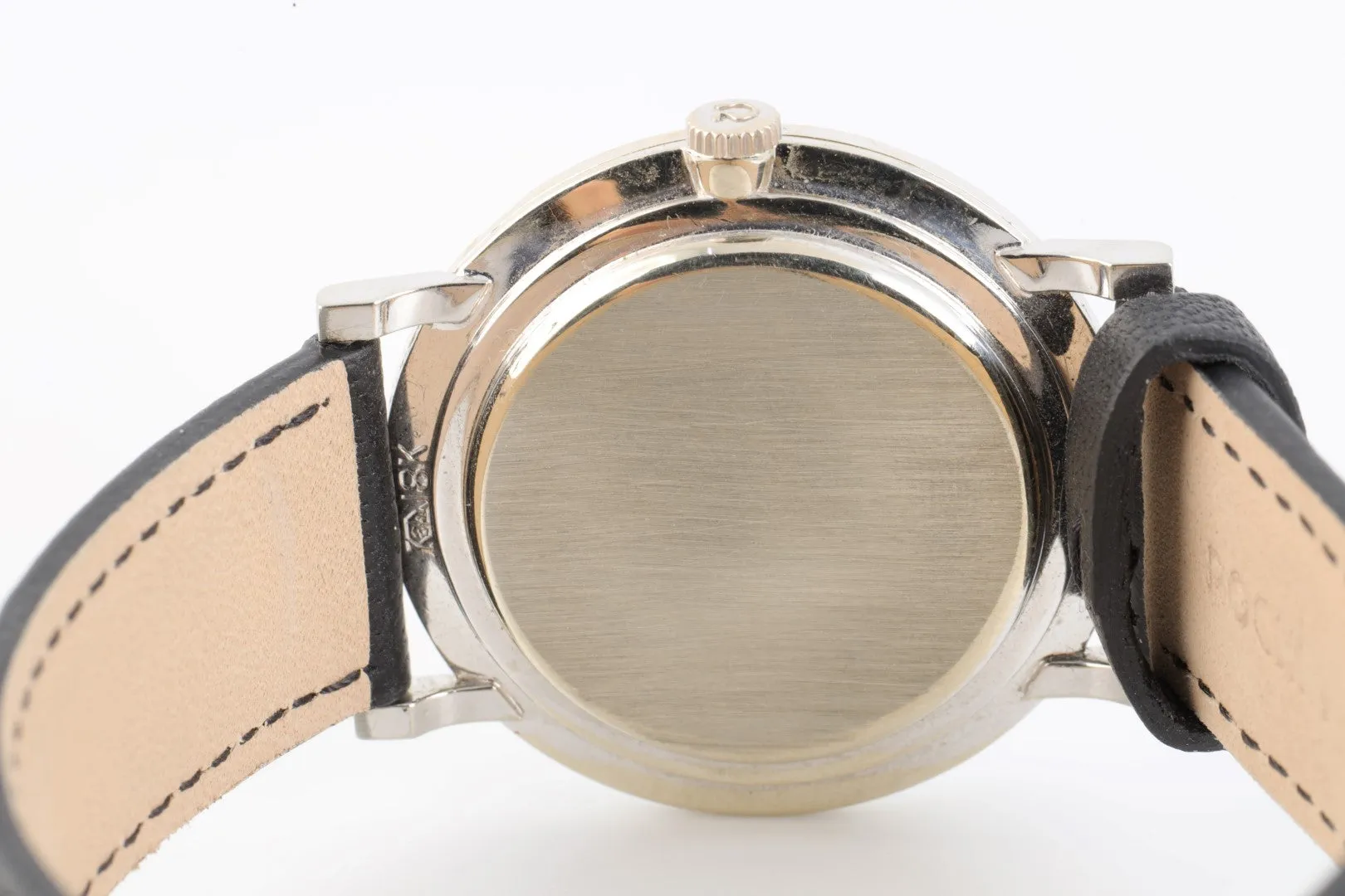 Vintage Longines 18K White Gold 33mm Men's Watch