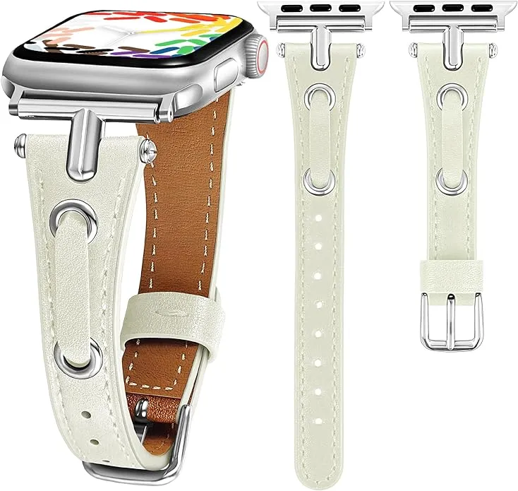 Vintage Vogue  | Leather Watch Band for Apple Watch ®