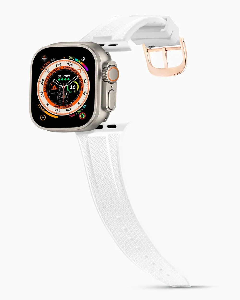 Voyager Series | Blanc Neige |for Apple Watch Ultra 1