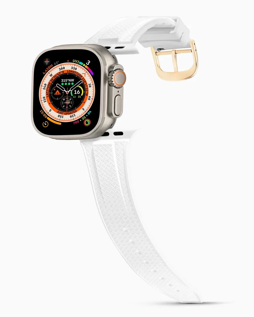 Voyager Series | Blanc Neige |for Apple Watch Ultra 1