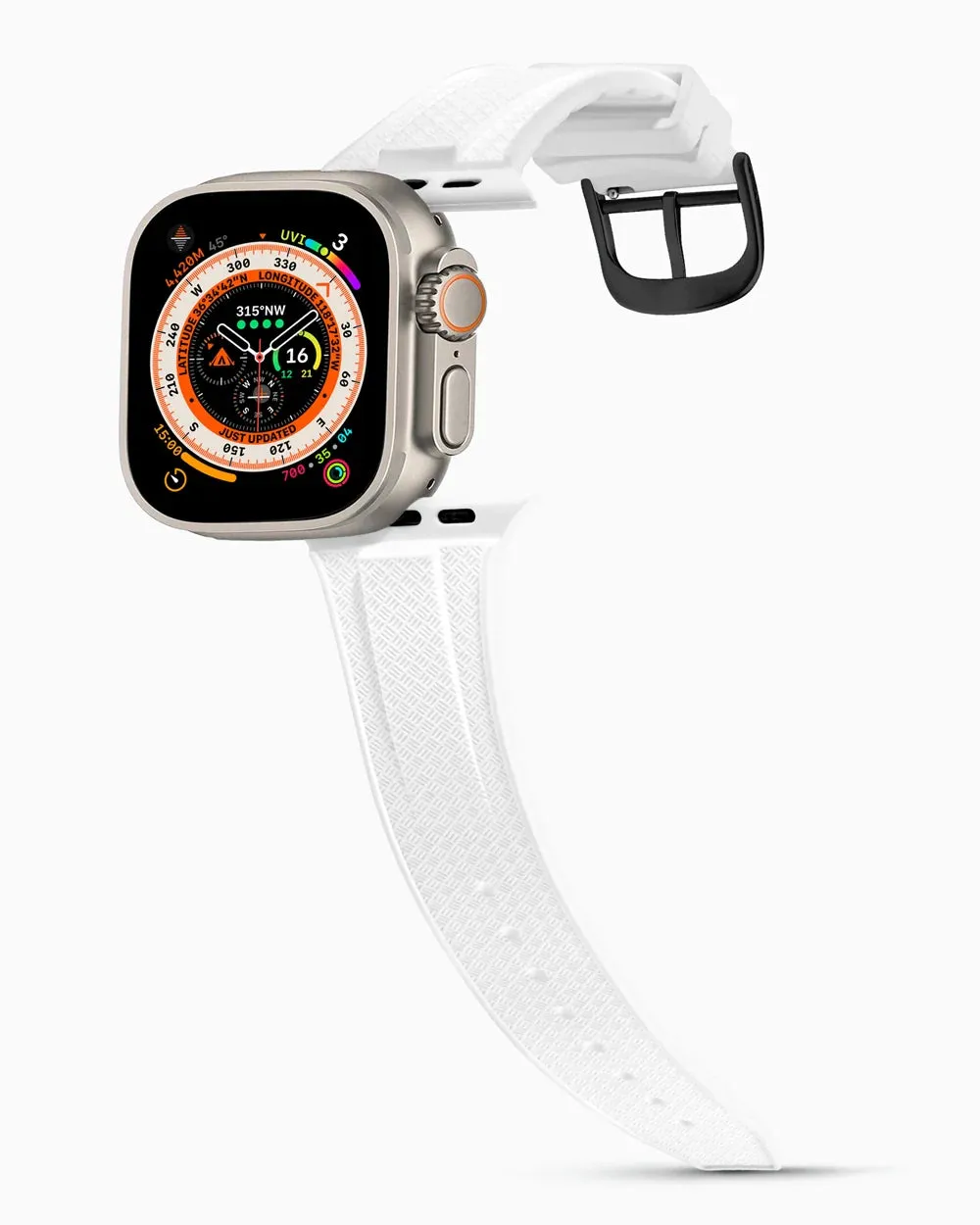 Voyager Series | Blanc Neige |for Apple Watch Ultra 1