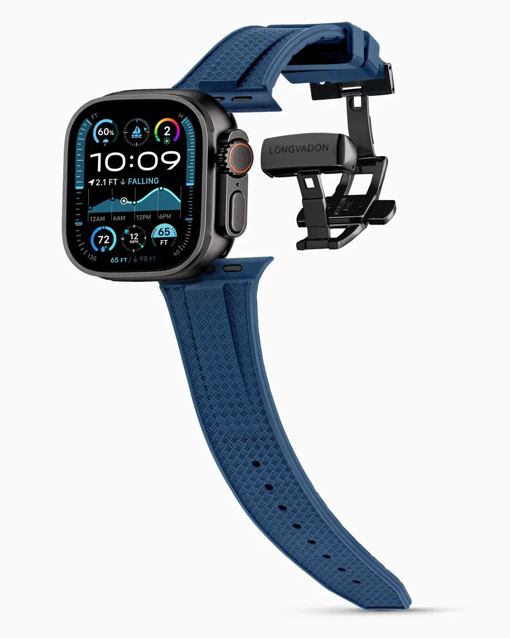Voyager Series | Bleu Marine |for Apple Watch Ultra 2 Black
