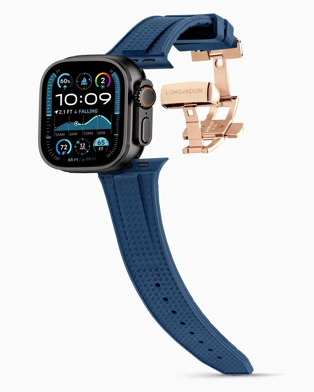 Voyager Series | Bleu Marine |for Apple Watch Ultra 2 Black