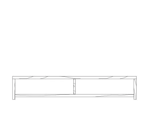 Walker Bookcase | Modern Wooden Bookshelf