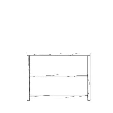 Walker Bookcase | Modern Wooden Bookshelf
