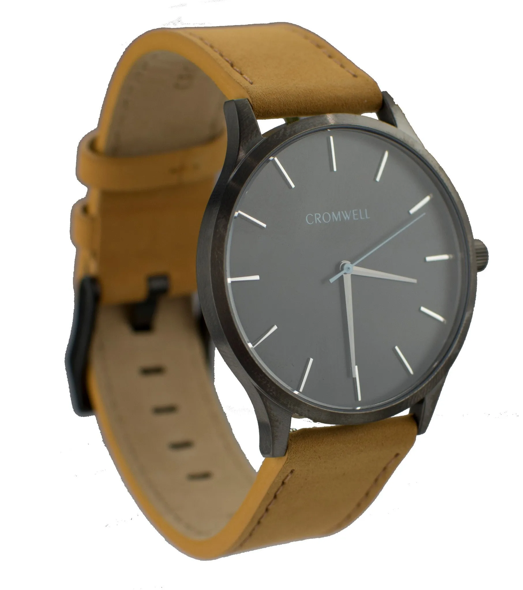 Watch Band- 20mm Brown/ Saddle w/black buckle (For 40mm watch cases)