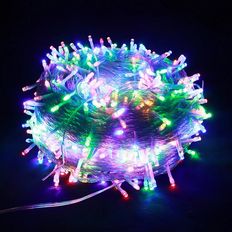Waterproof Fairy LED String Lights Garland for Outdoor Decor