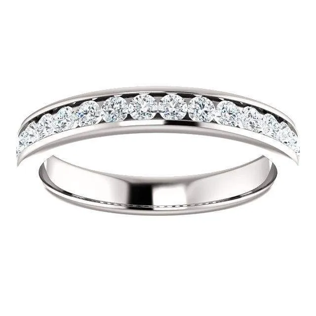 WBM0084 ~MOISSANITE BAND