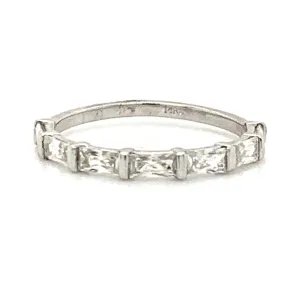 WBM0138 ~ MOISSANITE BAND