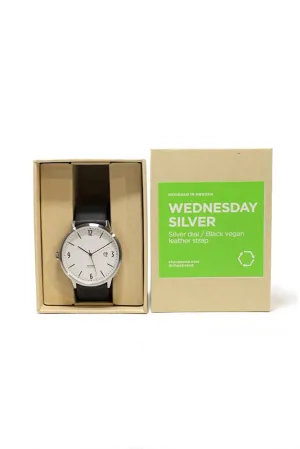 Wednesday metal vegan watch