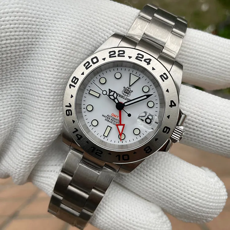 ★WelcomeDeals★Steeldive SD1992 NH34 GMT Automatic Watch