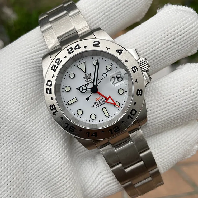 ★WelcomeDeals★Steeldive SD1992 NH34 GMT Automatic Watch