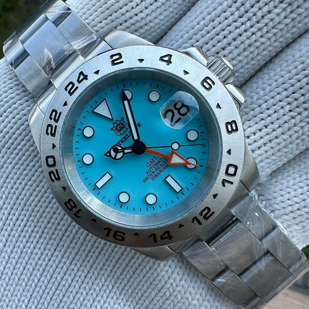 ★WelcomeDeals★Steeldive SD1992 NH34 GMT Automatic Watch