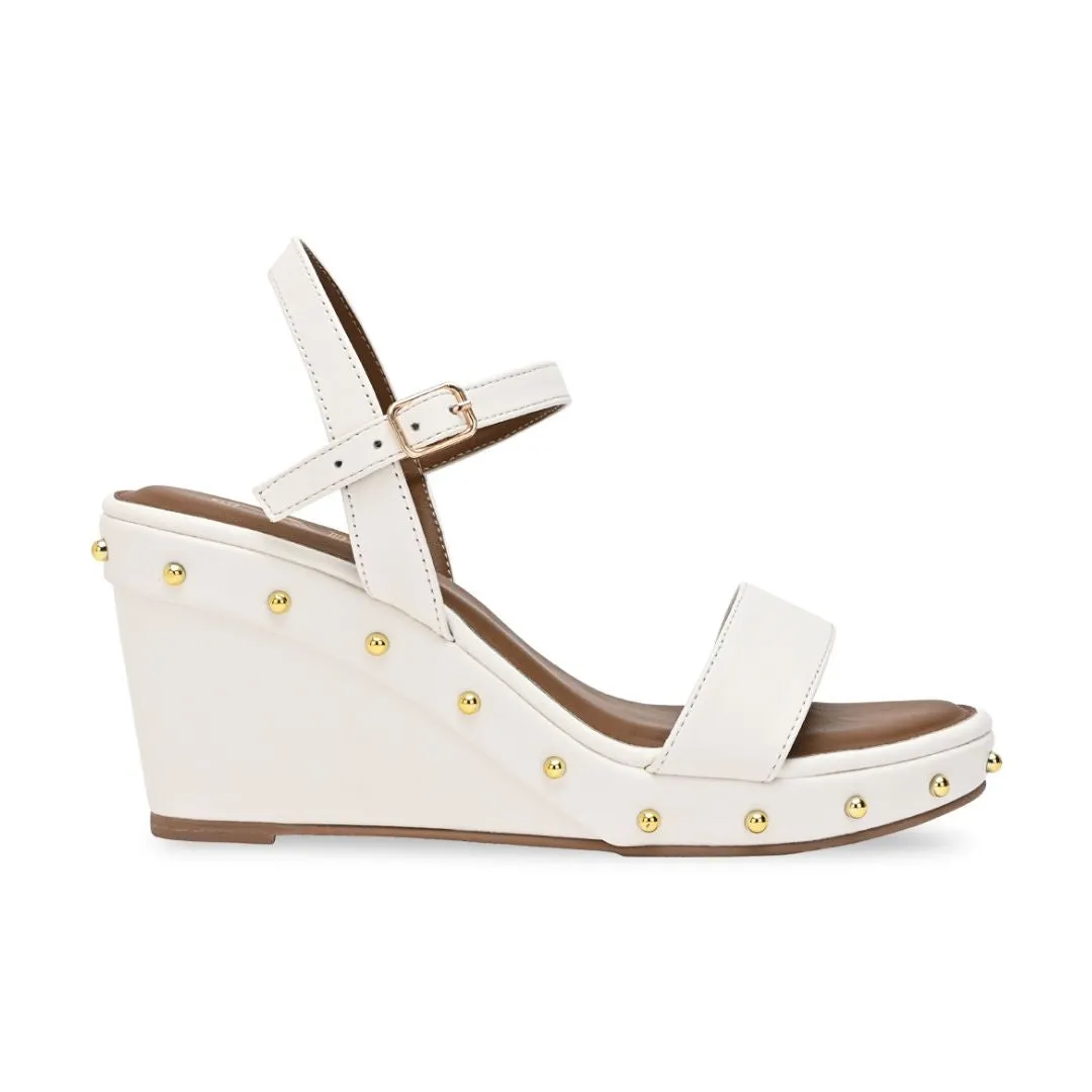 White Rivet Wedges