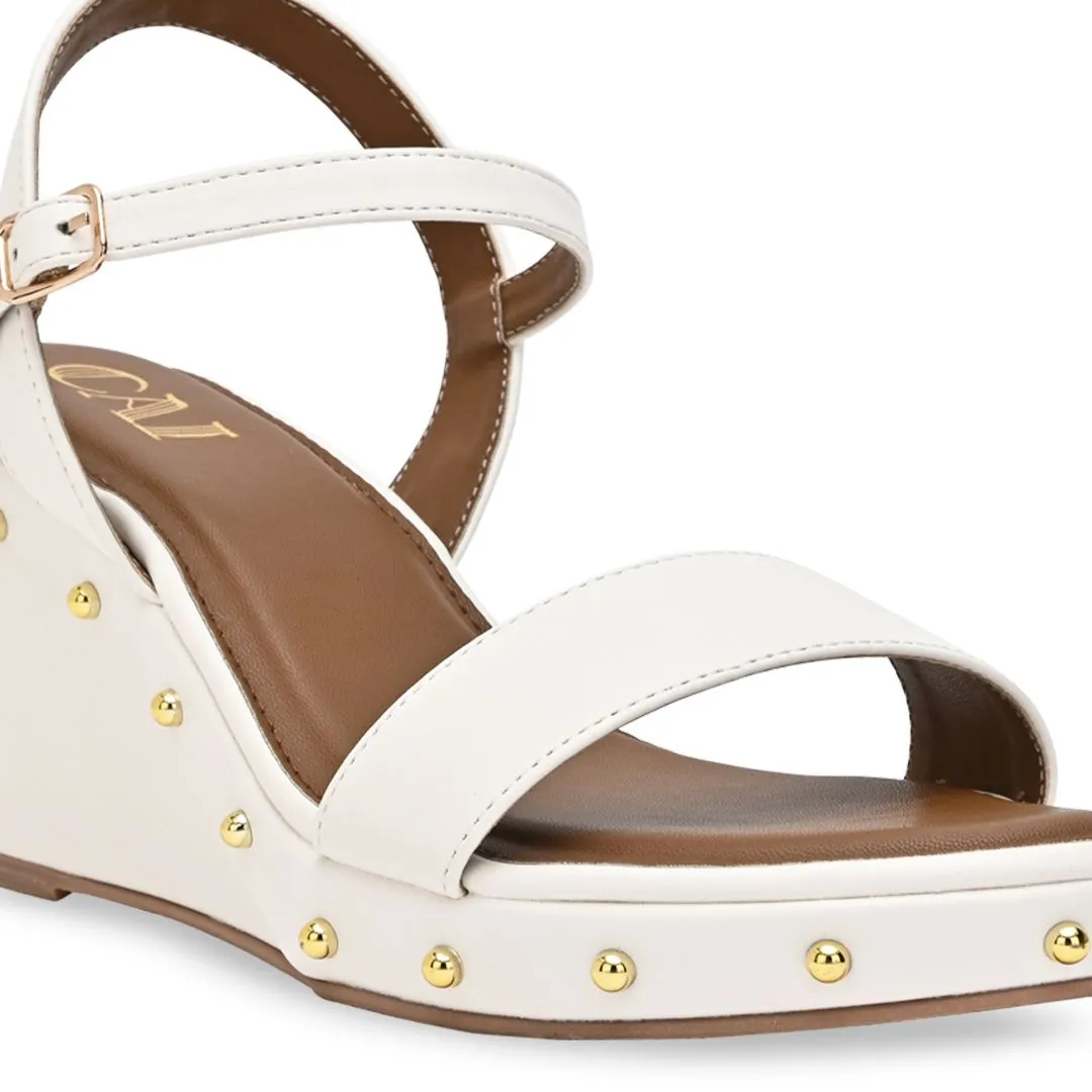 White Rivet Wedges
