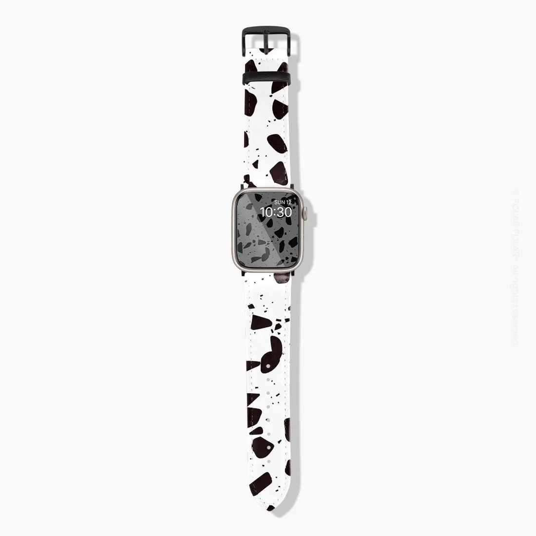 White Rocky Road Terrazzo - Apple Watch Band