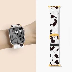 White Rocky Road Terrazzo - Apple Watch Band