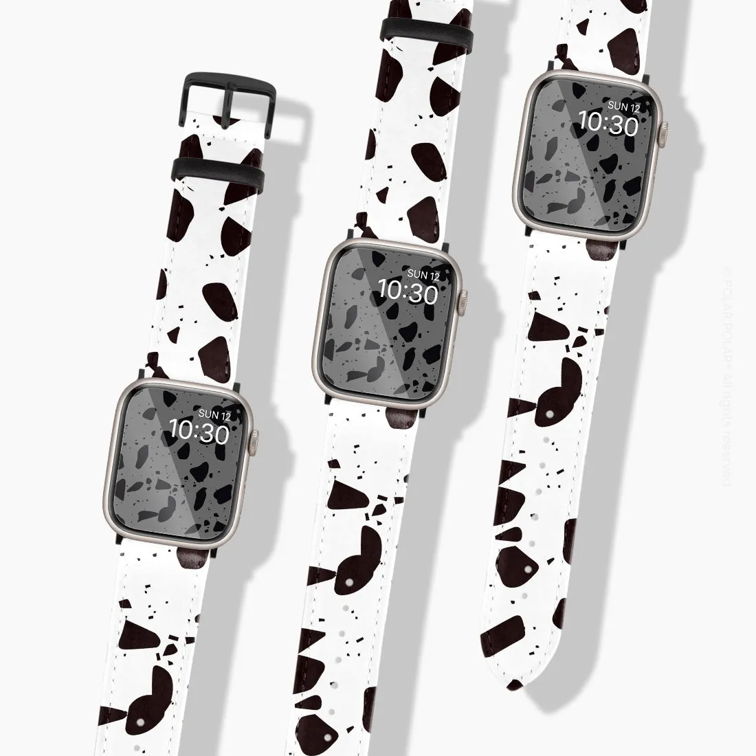 White Rocky Road Terrazzo - Apple Watch Band