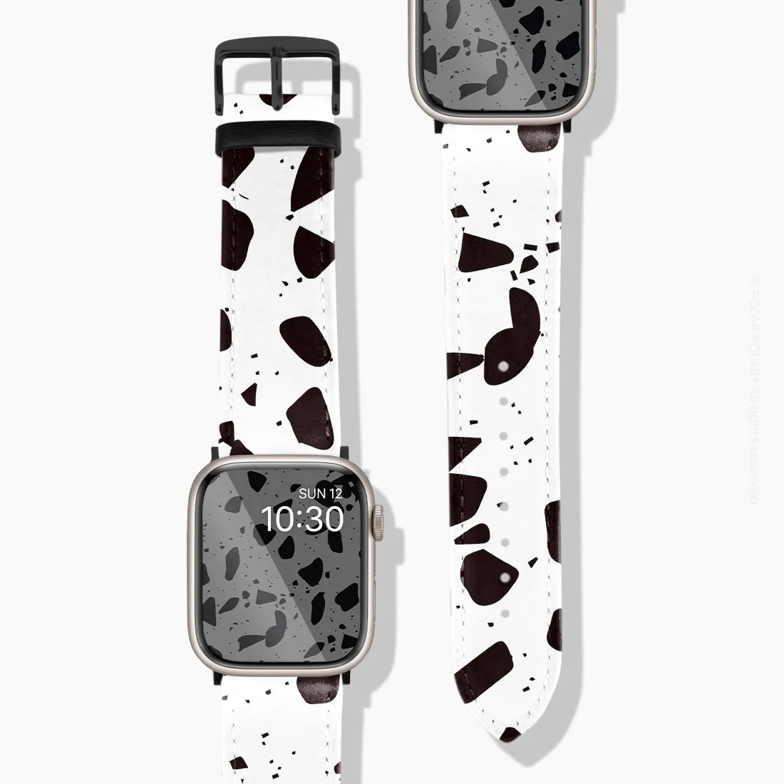 White Rocky Road Terrazzo - Apple Watch Band