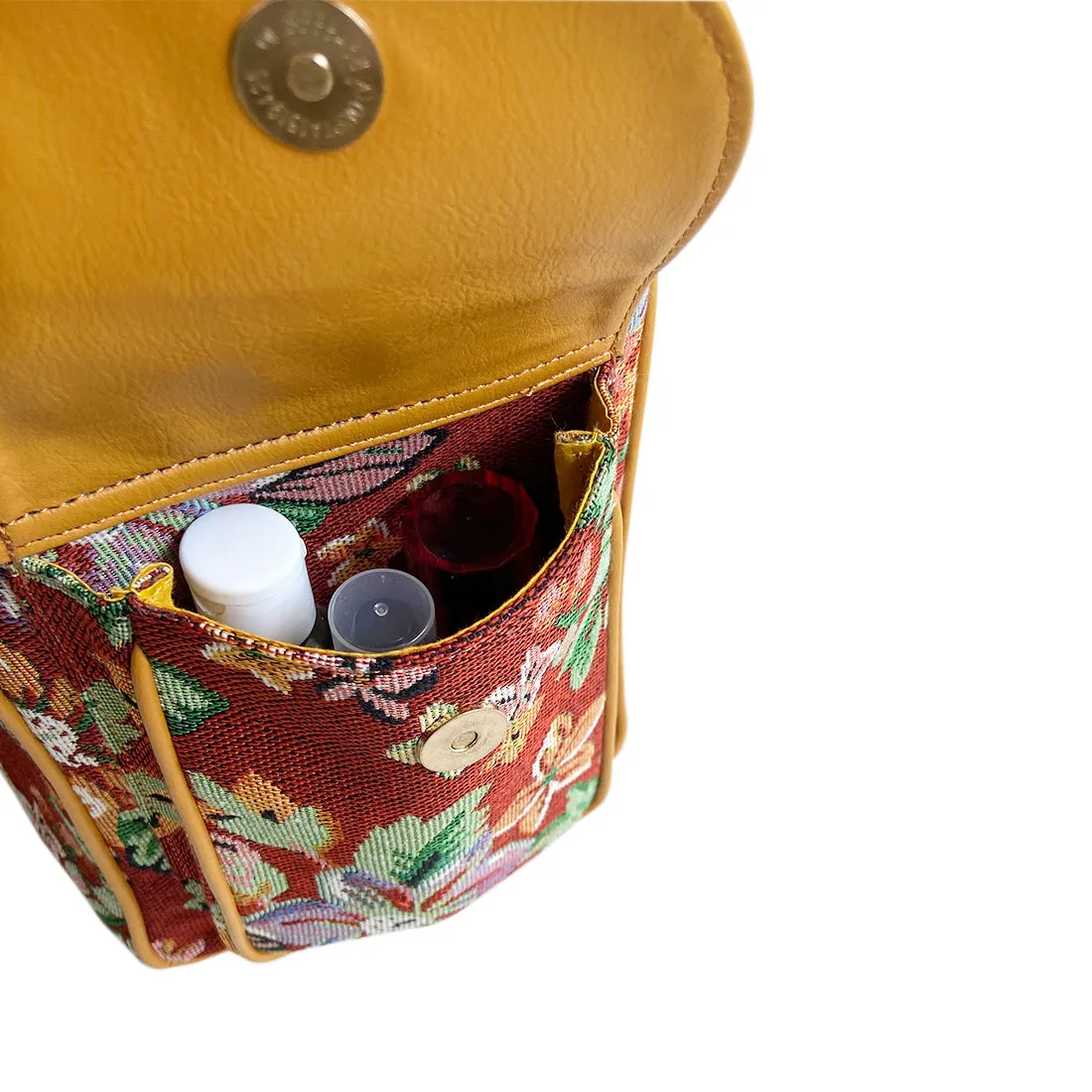 Wildflower April in Paris Weekender Travel Bag for Women