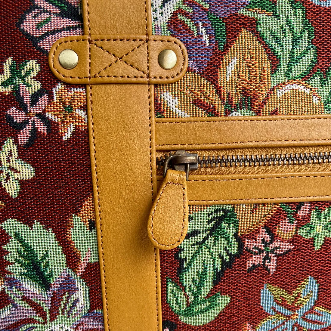 Wildflower April in Paris Weekender Travel Bag for Women