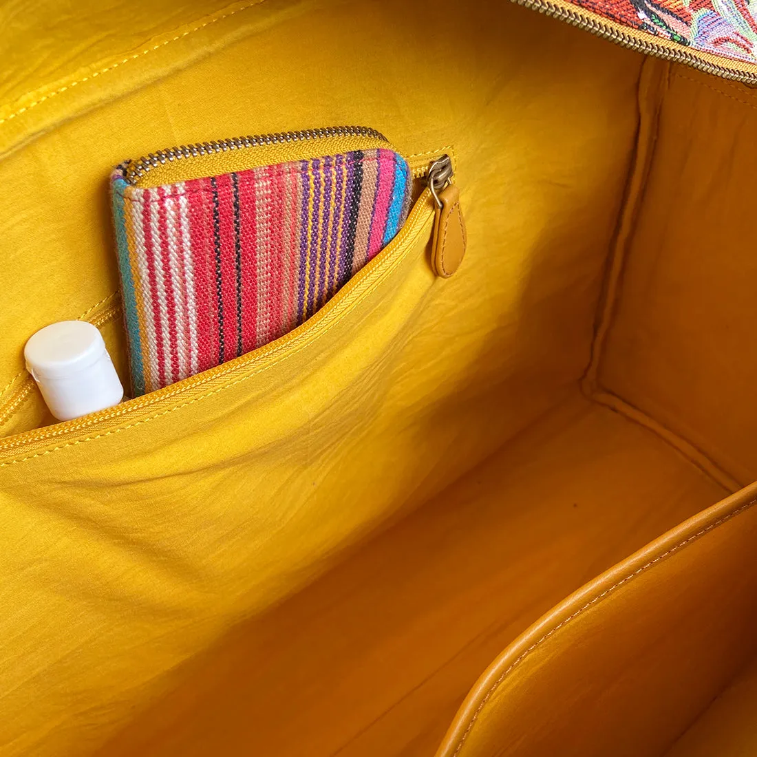 Wildflower April in Paris Weekender Travel Bag for Women