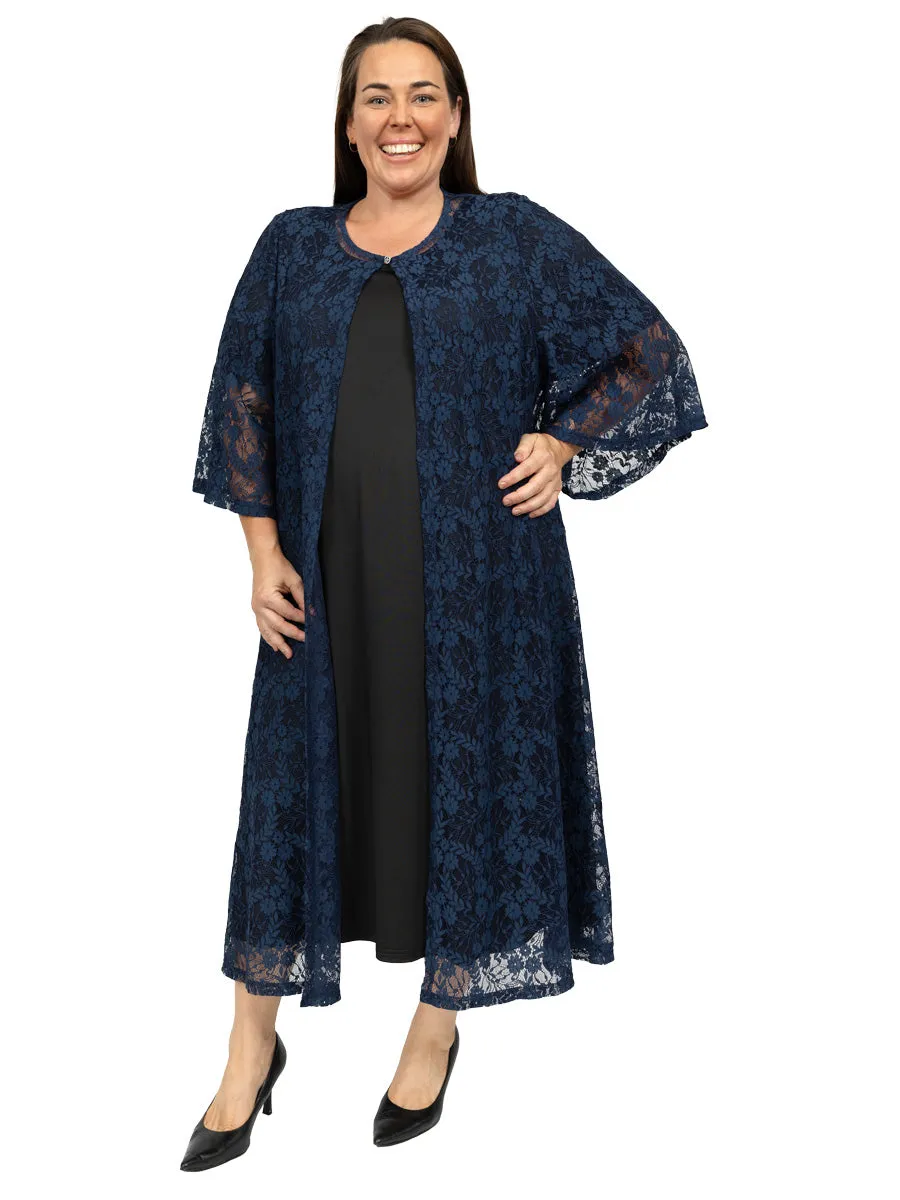 Windsor Lace Jacket & Dress - Admiral
