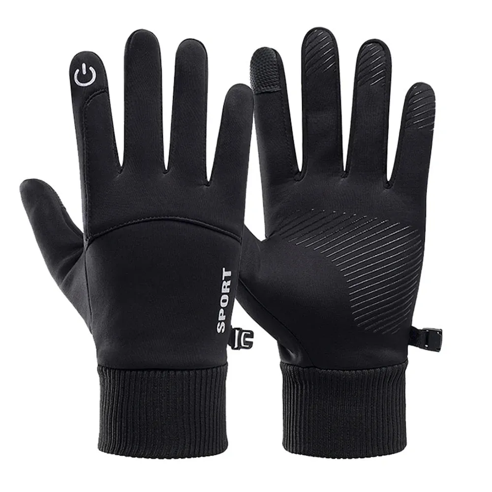 Winter Waterproof Gloves - Touchscreen Windproof Sports Driving Motorcycle Non-slip Warm