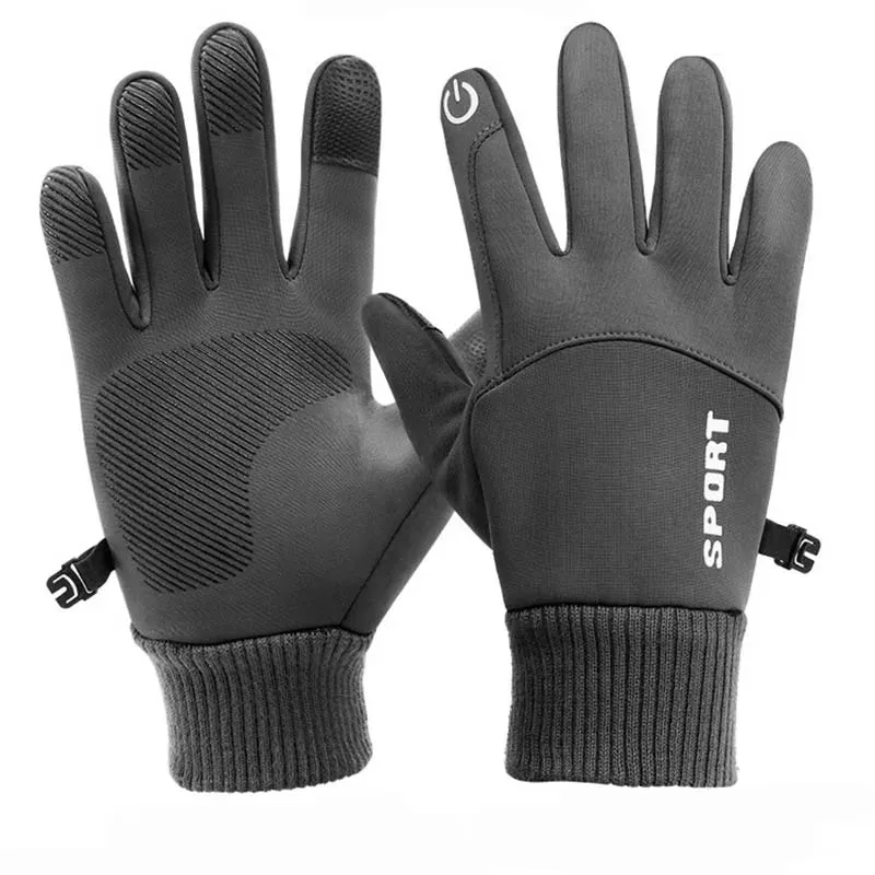 Winter Waterproof Gloves - Touchscreen Windproof Sports Driving Motorcycle Non-slip Warm
