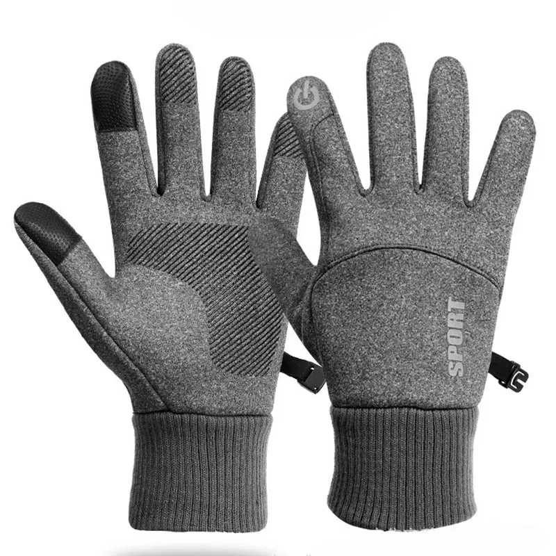 Winter Waterproof Gloves - Touchscreen Windproof Sports Driving Motorcycle Non-slip Warm