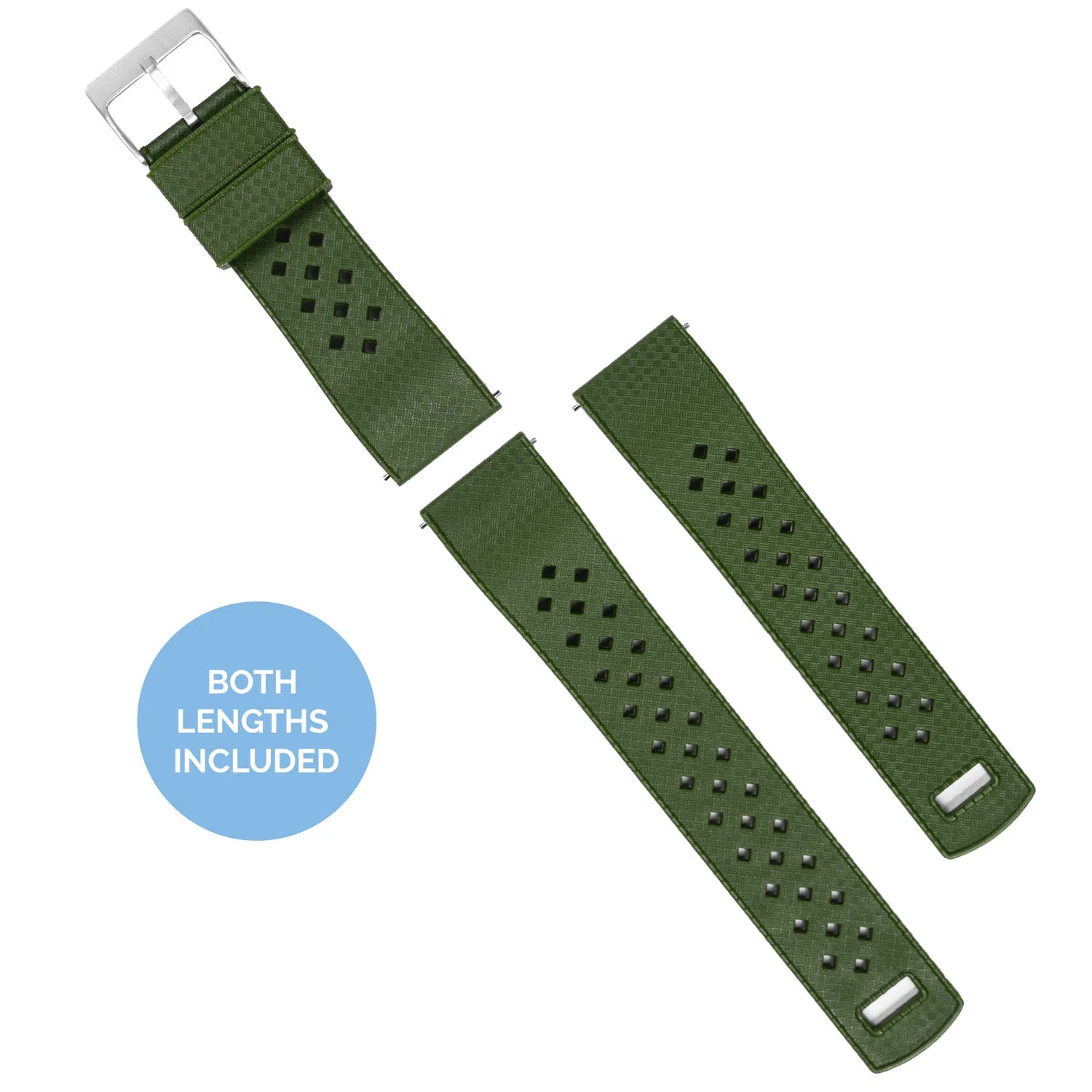 Withings Nokia Activite And Steel Hr Tropical Style Army Green Watch Band