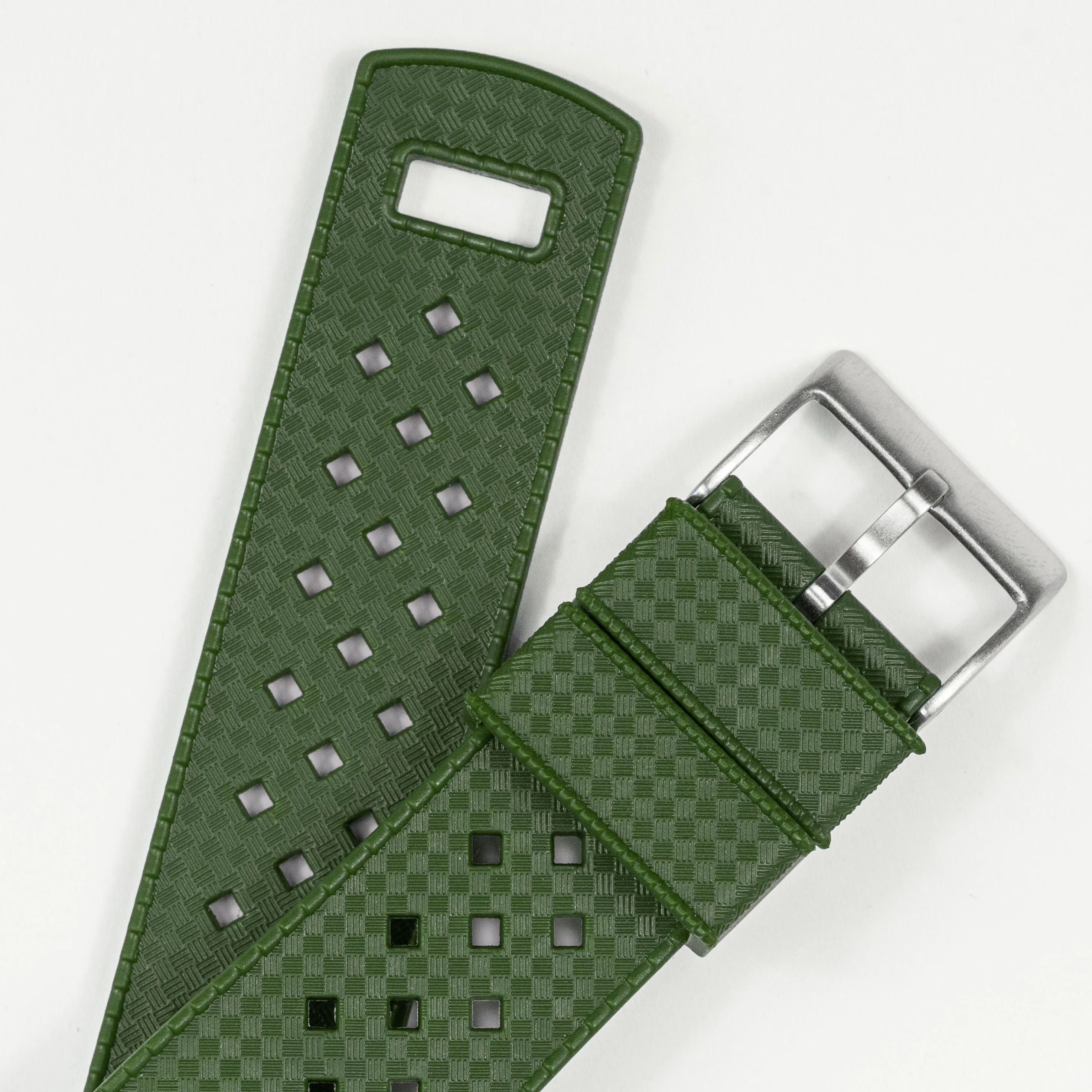 Withings Nokia Activite And Steel Hr Tropical Style Army Green Watch Band