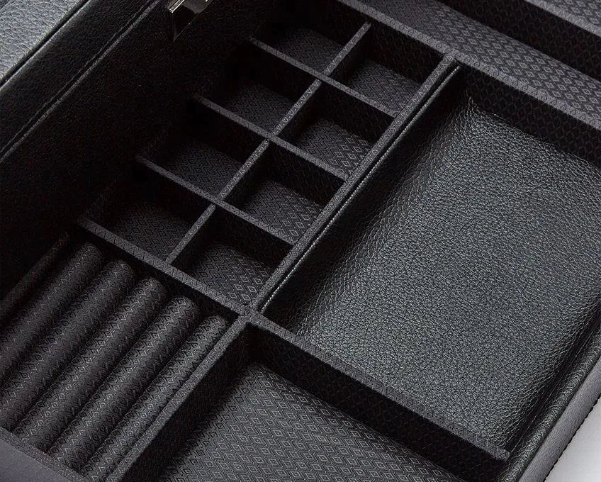 WOLF Roadster 10 Piece Watch Box with Drawer